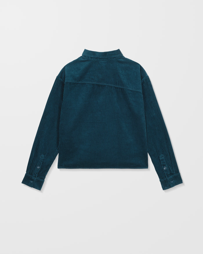 Weellow Corduroy Shirt - Emerald Green