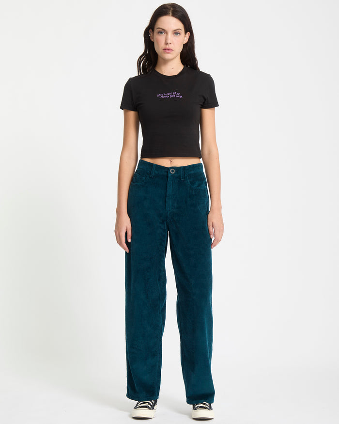 Weellow II Corduroy Trousers - Emerald Green