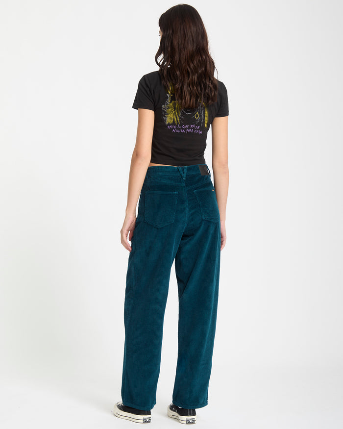 Weellow II Corduroy Trousers - Emerald Green