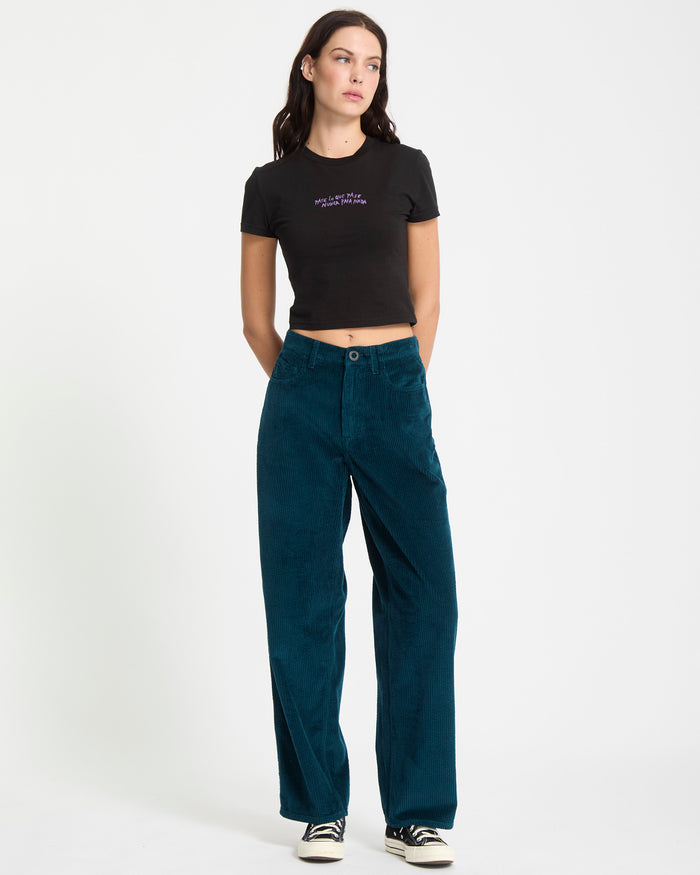 Weellow II Corduroy Trousers - Emerald Green