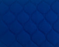 Royal blue cotton dog bed by fmsdogbeds, custom size pet bed with soft, durable fabric for comfortable sleeping.
