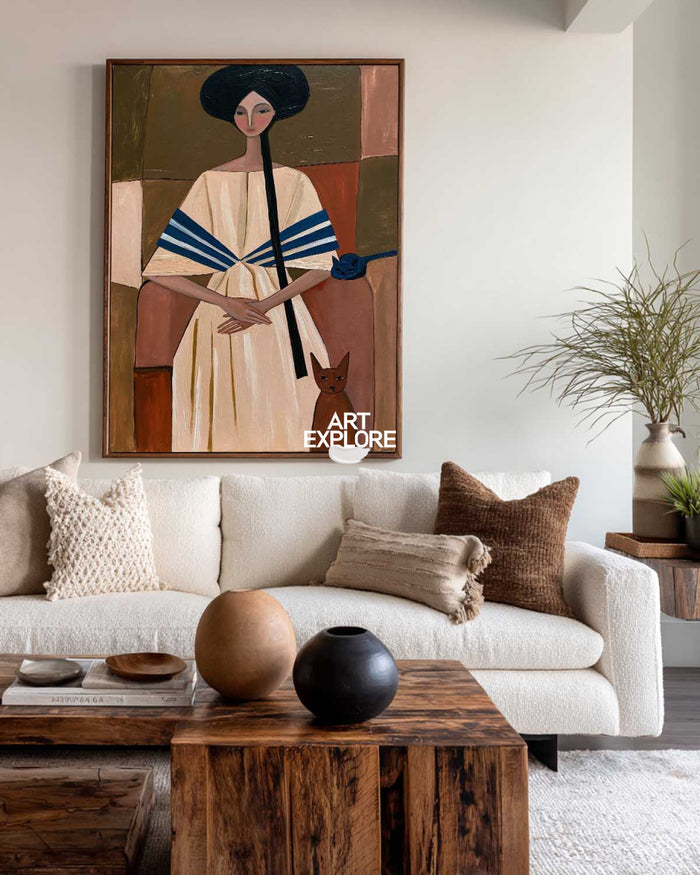 Woman Wall Art #ABAV843