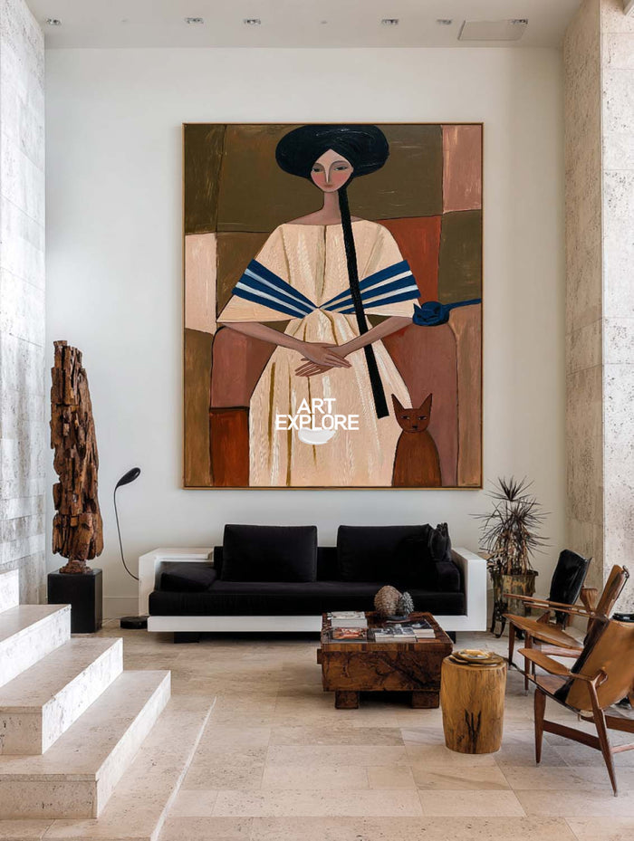 Woman Wall Art #ABAV843