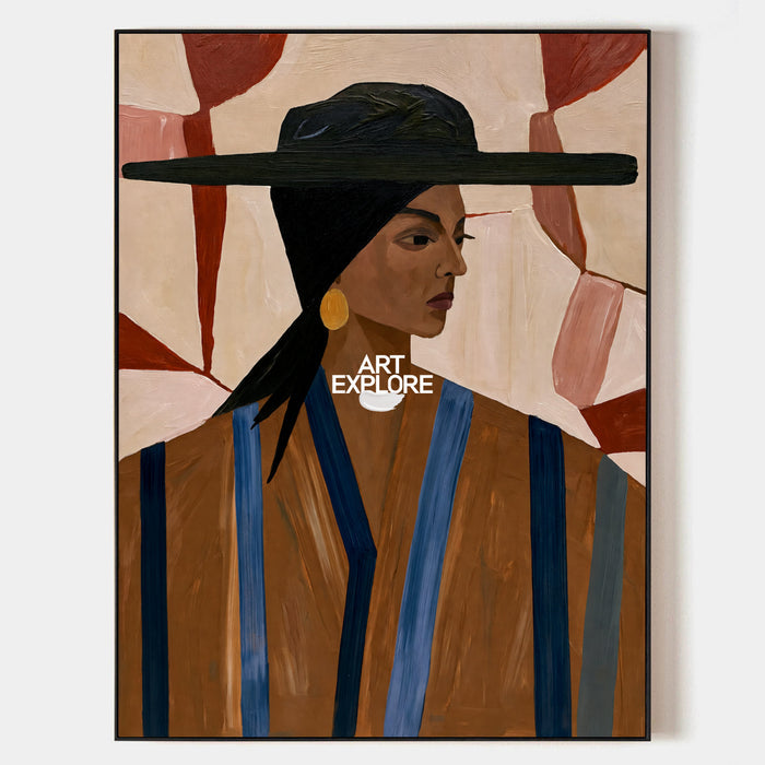Woman Wall Art #ABAV847