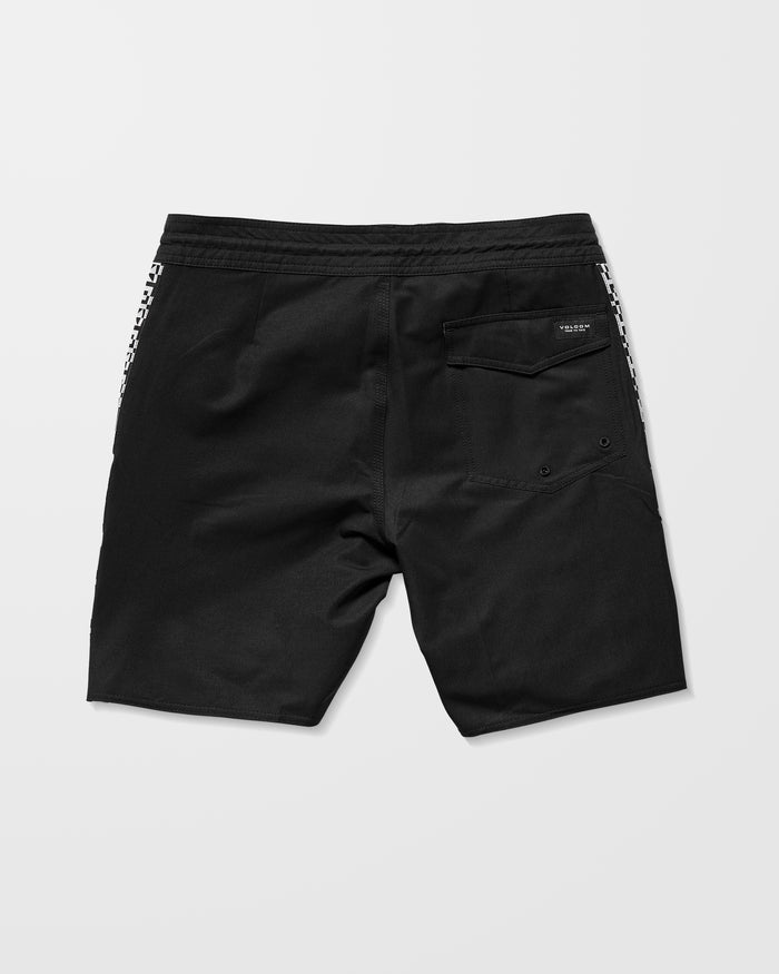 Yewster Loose Stoney 18" Boardshort - Black