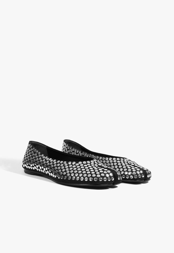 Yumi Studs Leather Ballet Flat - Schutz Shoes
