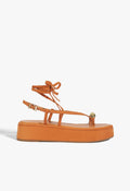 Zadie Nubuck Sandal 5 Earth Clay Nubuck - Schutz Shoes