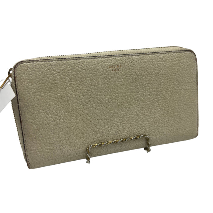 Celine Zip Around Calfskin Designer Wallet